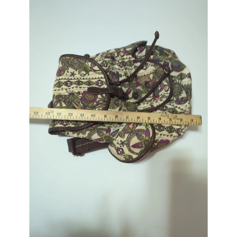 SAKROOTS  Owl Backpack Artist Circle Small Charm Whimsigoth Mini Bag Granola